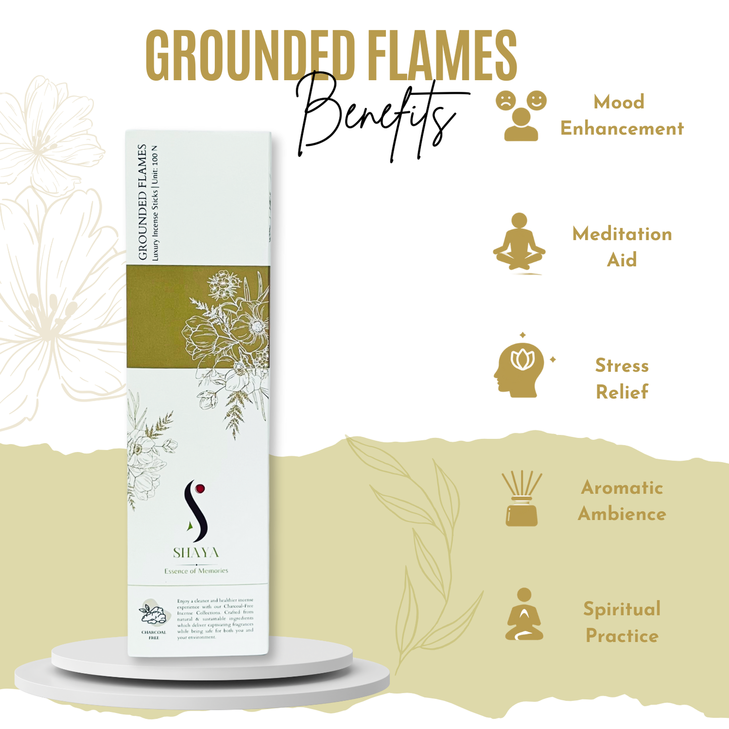 Grounded Flames - Luxury Incense Sticks