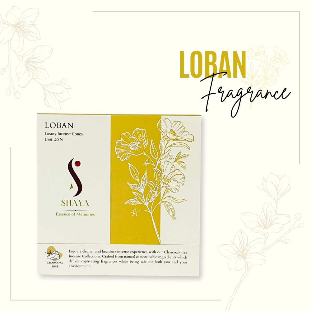 Loban (Resin of the Boswellia) - Luxury Incense Light Cones