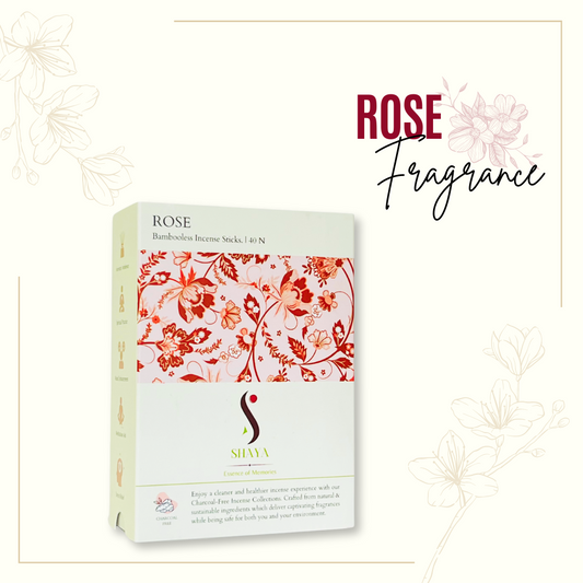 Rose (Gulab) - Luxury Dhoop Sticks - Bambooless