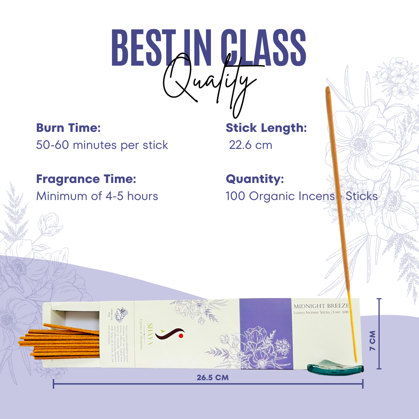 Midnight Breeze - Luxury Incense Sticks