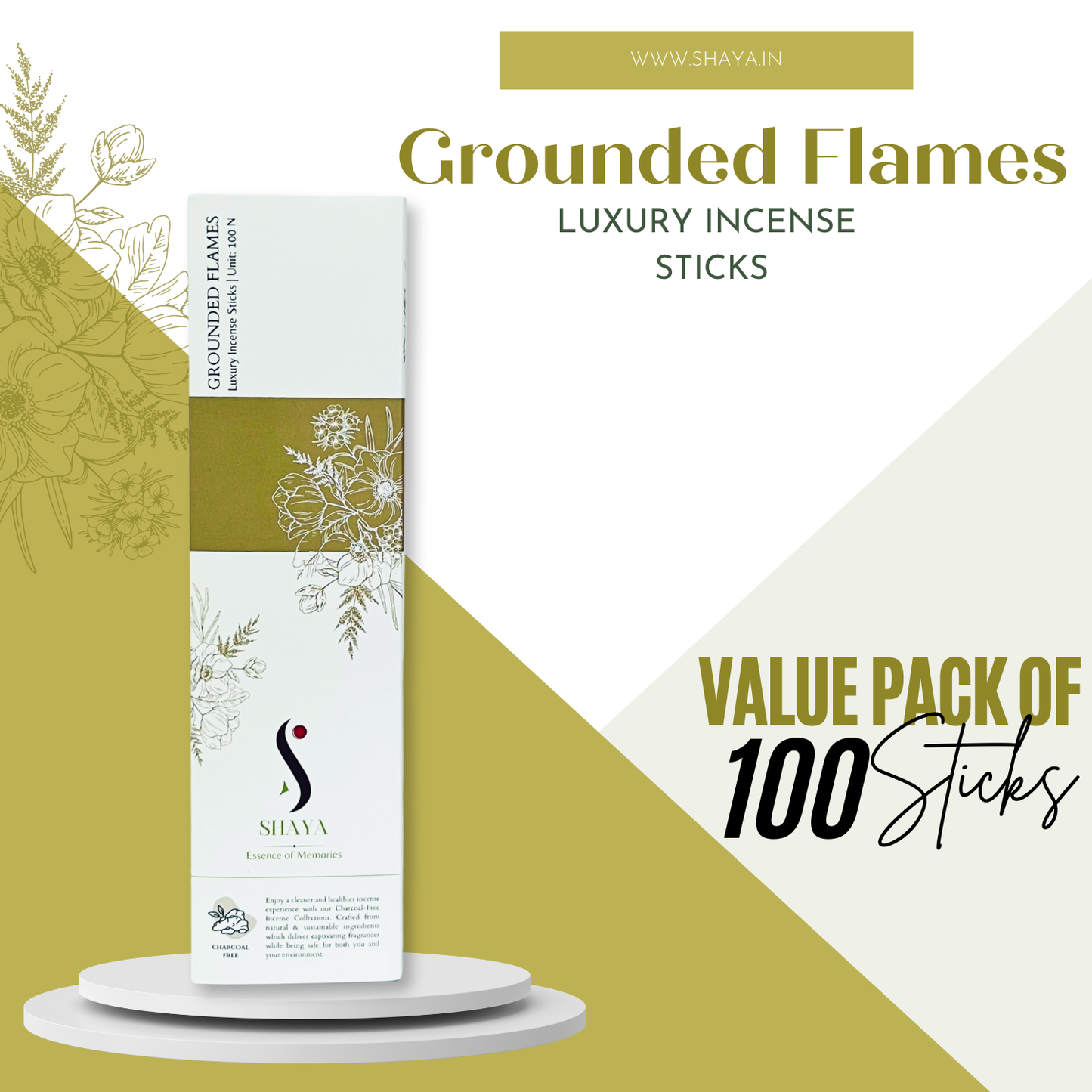 Grounded Flames - Luxury Incense Sticks