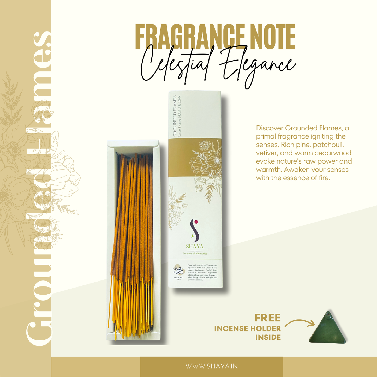 Grounded Flames - Luxury Incense Sticks